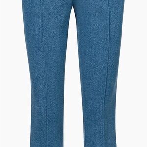 Veronica Beard Blue Straight Leg Pants